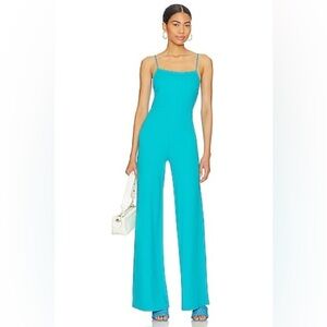 NWT Lovers and Friends Revolve Lavinia Pants Jumpsuit in Electric Blue XXS